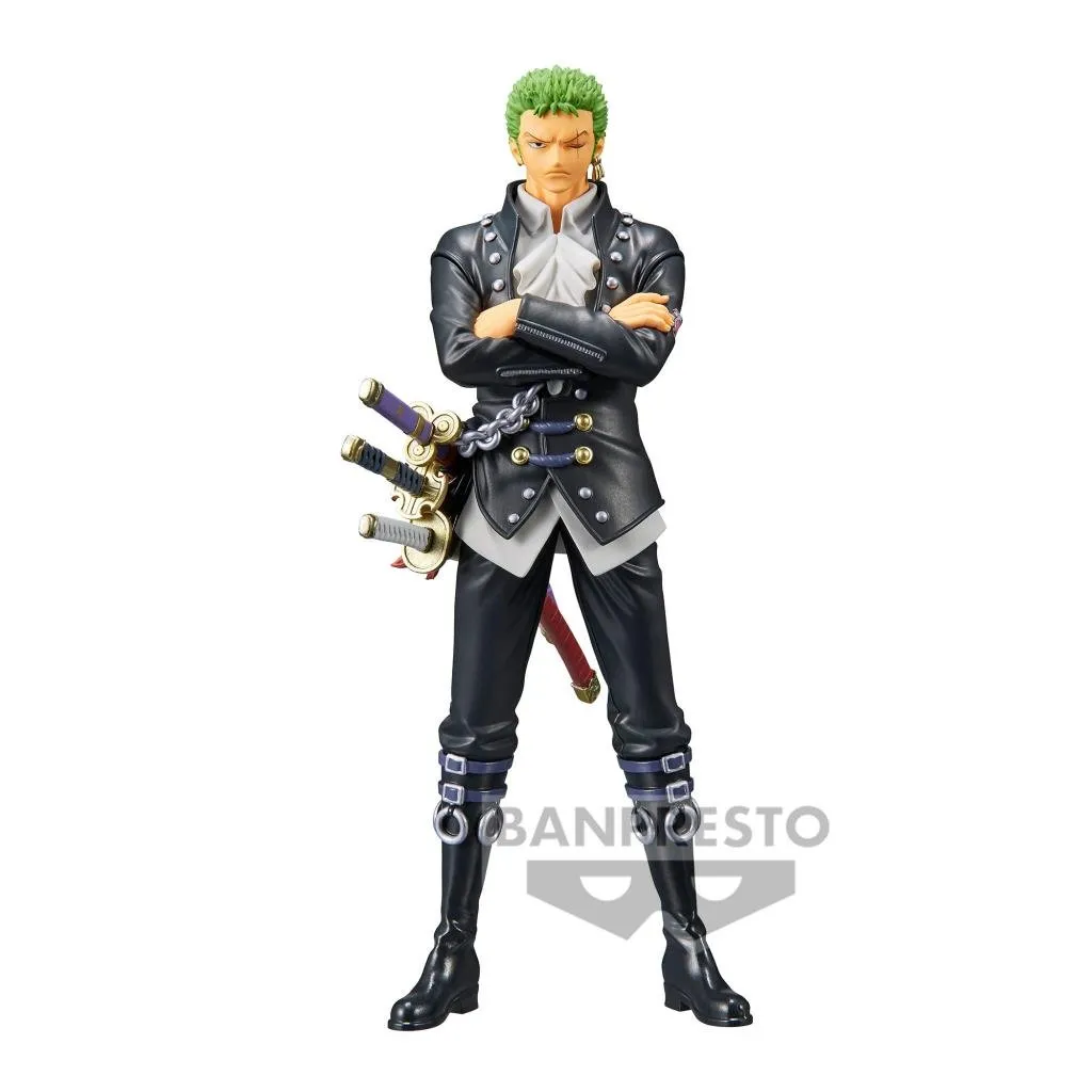 ONE PIECE - Roronoa Zoro - Figure DXF-The Grandline Men 17cm